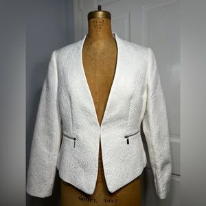 Tahari Embossed Blazer